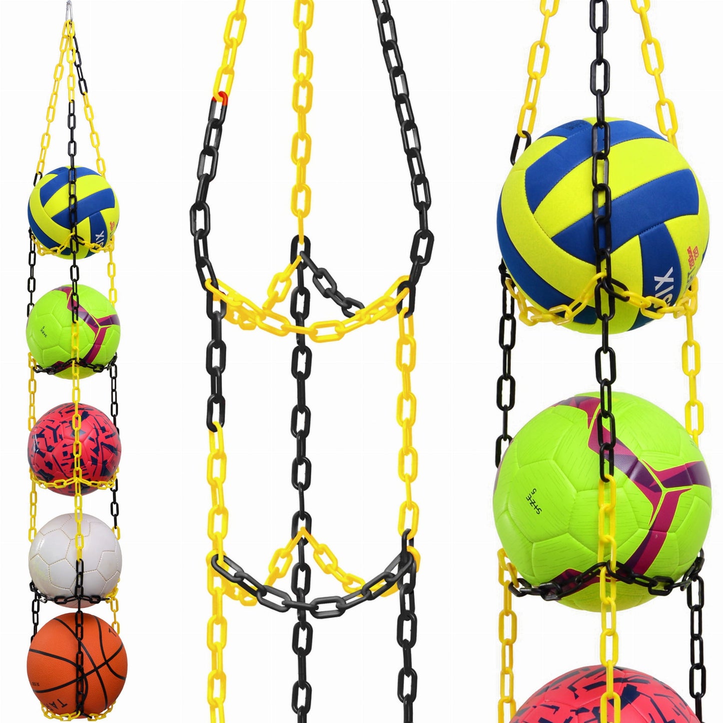 Ball hanger YELLOW/BLACK