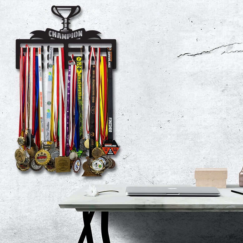 Medal holder - trophy motif