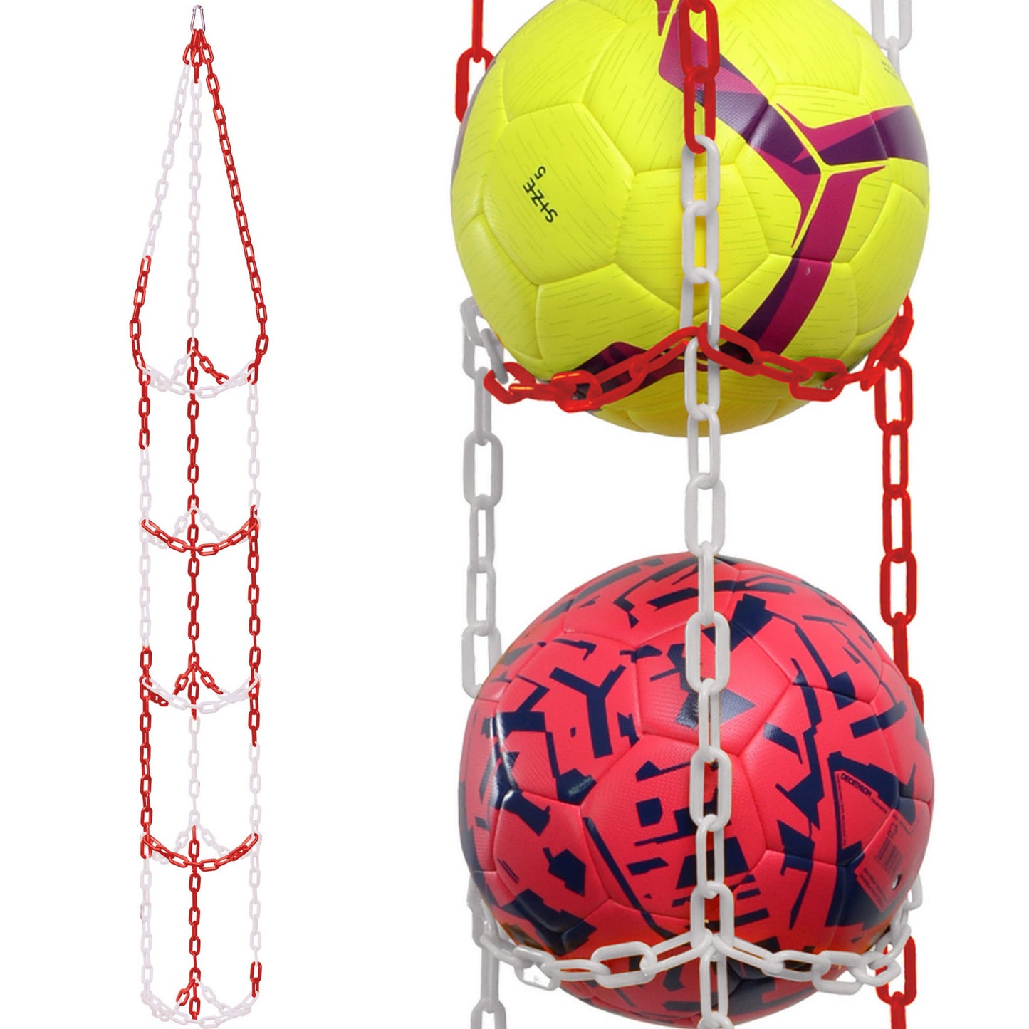 Ball hanger - RED/WHITE