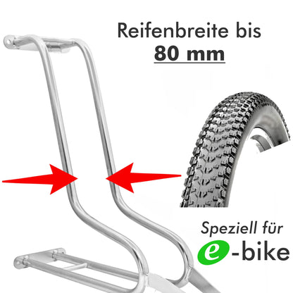 LIFT 80 - Wall mount for bicycle tires up to 80 mm 