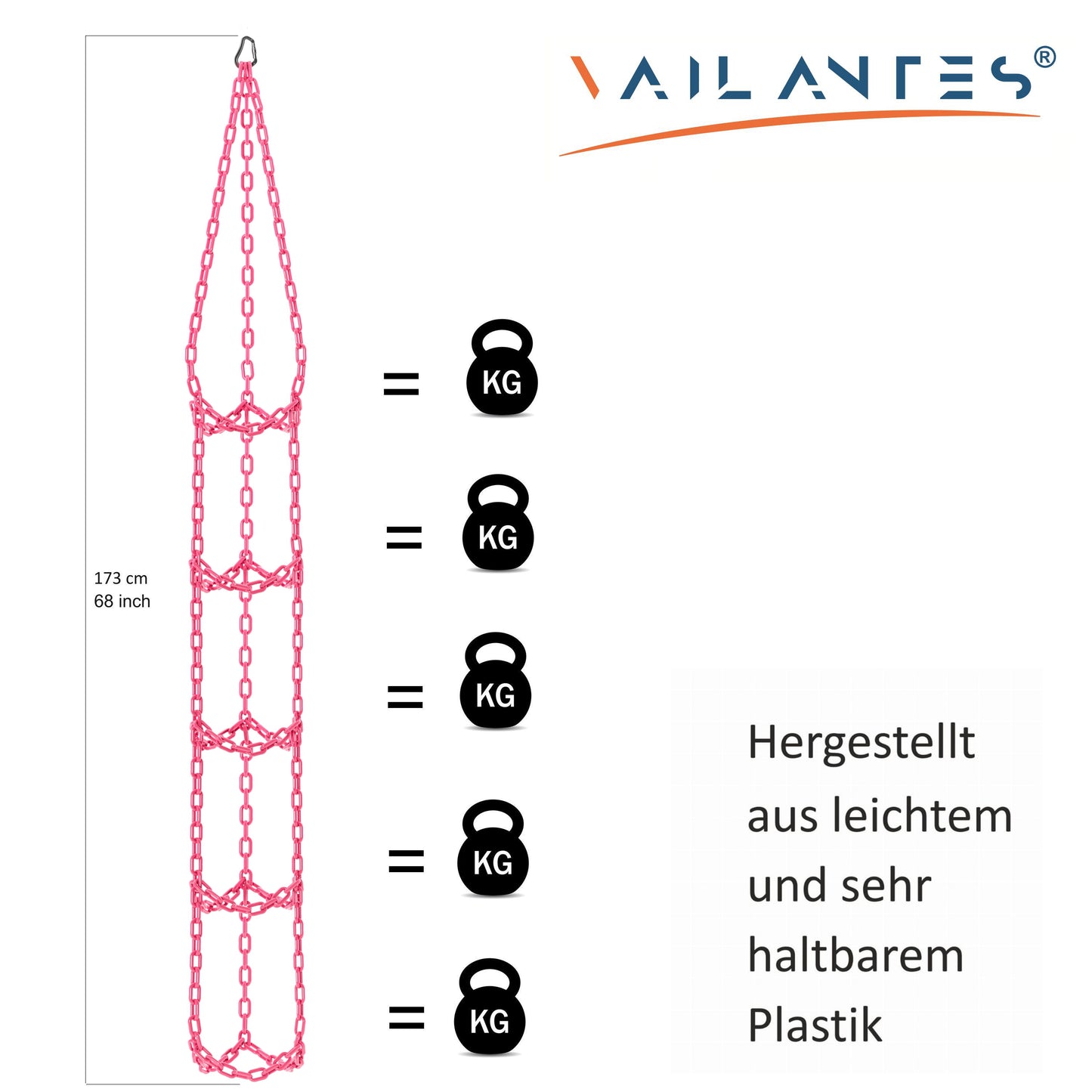 Ball hanger - PINK