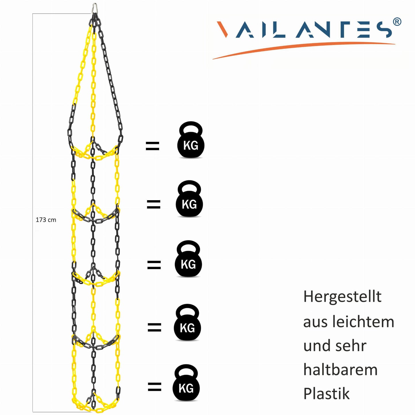 Ball hanger YELLOW/BLACK