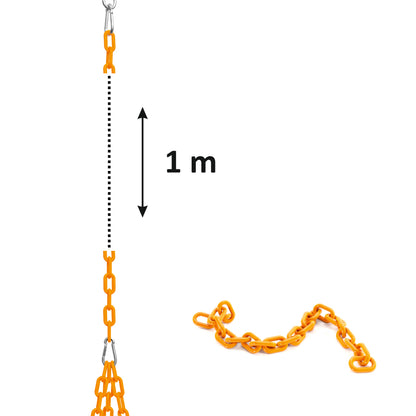 Ball hanger extension 1 meter - ORANGE