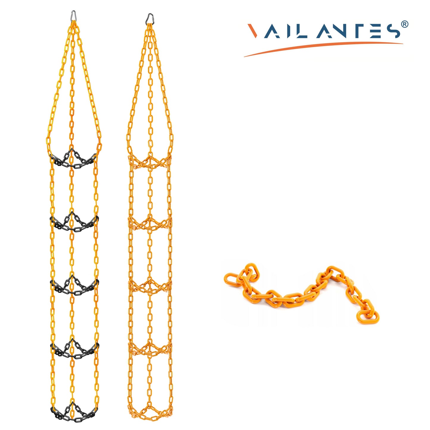 Ball hanger extension 1 meter - ORANGE