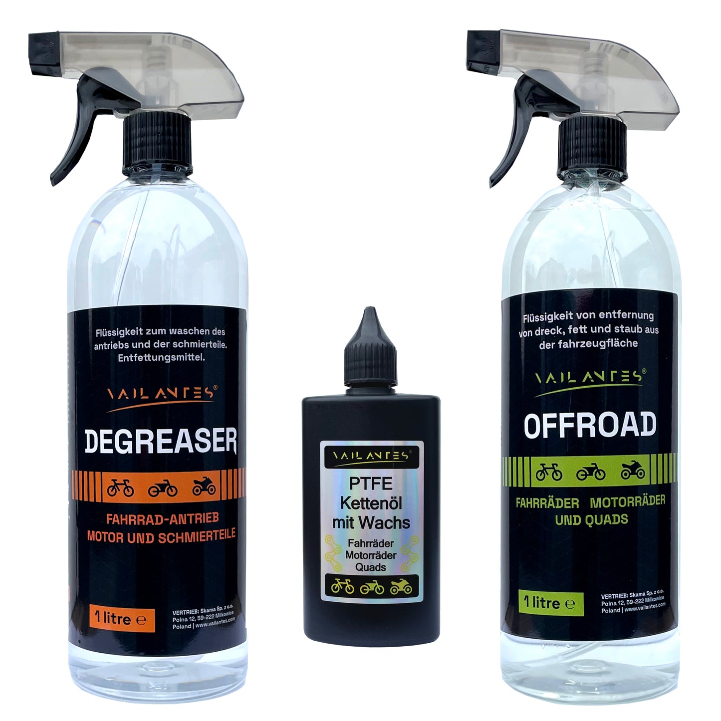 SET - Degreaser, off-road, chain oil PTFE